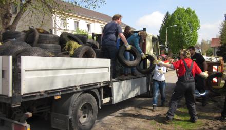 Bild vom Frühjahrsputz