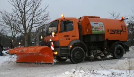 Räumfahrzeug der STEP