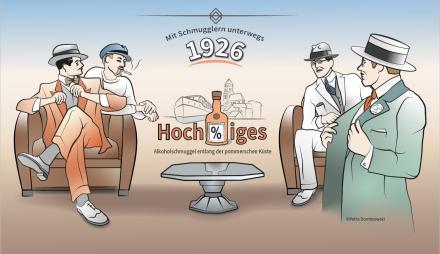 Illustration Schmugglernetzwerk