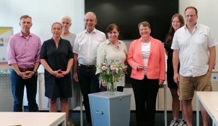 Foto mit allen neugewählten Ortsbeiratsmitgliedern