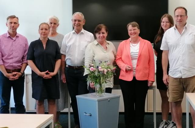 Foto mit allen neugewählten Ortsbeiratsmitgliedern