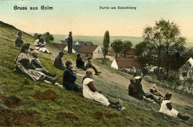 Postkarte Gruß aus Golm