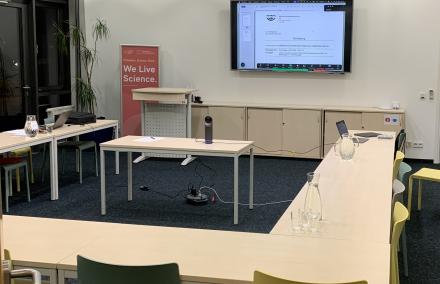 Blick in den Seminarraum