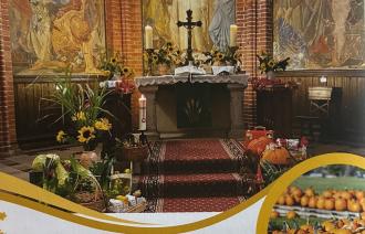 Erntedankfest Gottesdienst Flyer