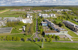 Luftbild des Scienceparks Potsdam