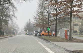 Geschwindigkeitsanzeigetafel