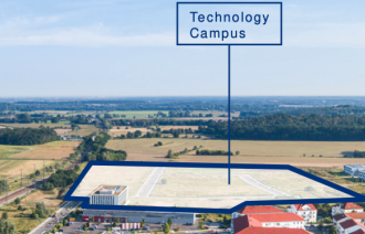 Schema zeichnung des Technology Campus