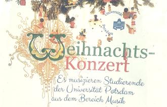 Flyer Weihnachtskonzert