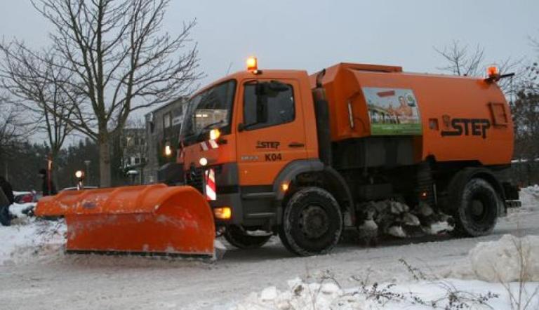 Räumfahrzeug der STEP