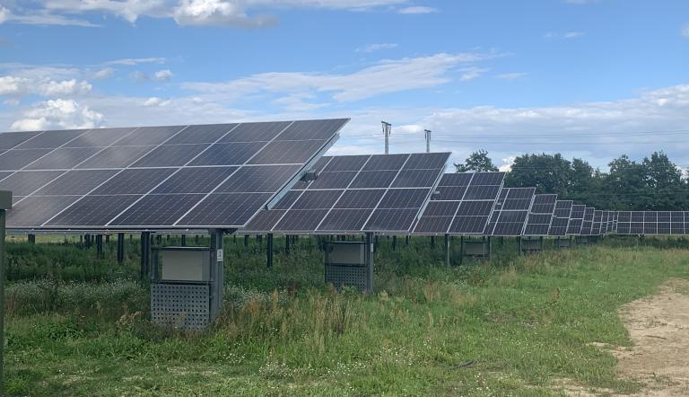 PV Anlage auf dem Max-Planck-Campus PV Anlage
