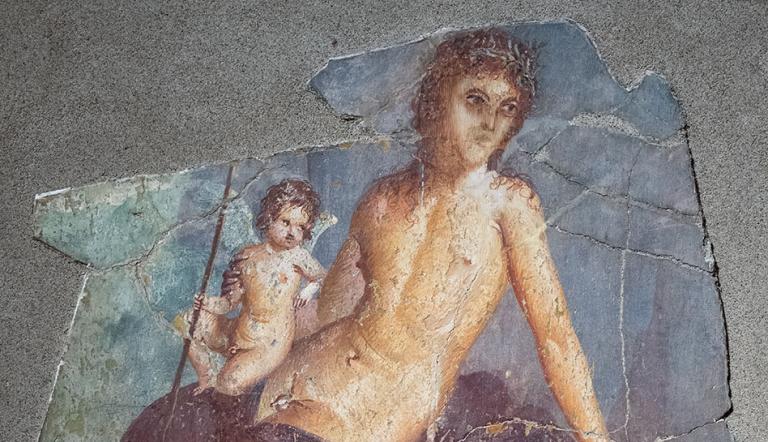 Narcis Fresko aus Pompeji Narcis Fresko aus Pompeji
