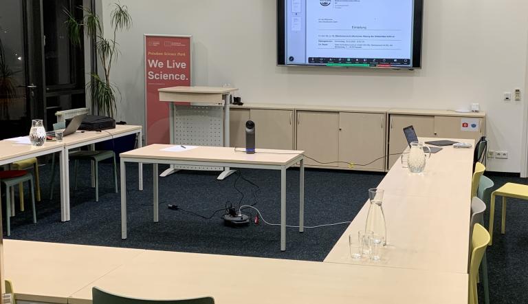 Blick in den Seminarraum